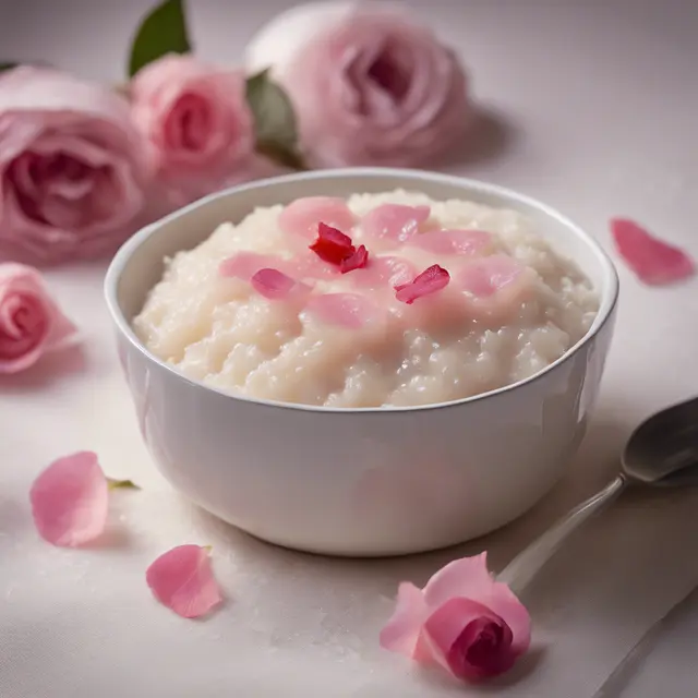 Foto de Rice Pudding with Rosewater