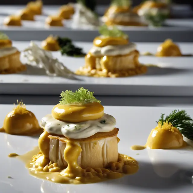 Foto de Fish Vol-au-Vent with Fish Cream