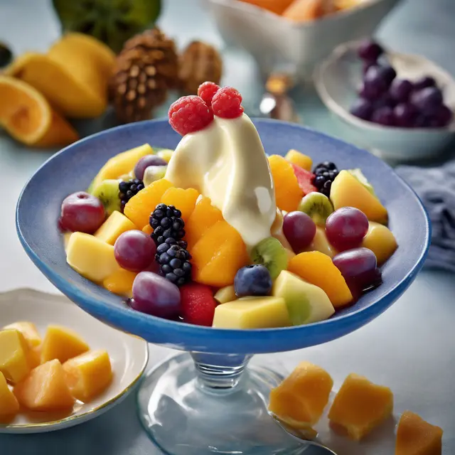 Foto de Fruit Salad with Zabagione