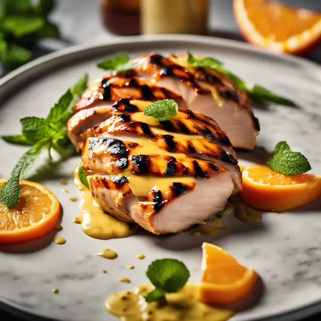 Foto de Grilled Chicken with Mustard Glaze