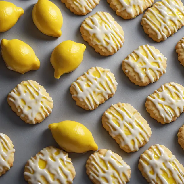 Foto de Lemon Biscuits with Glaze