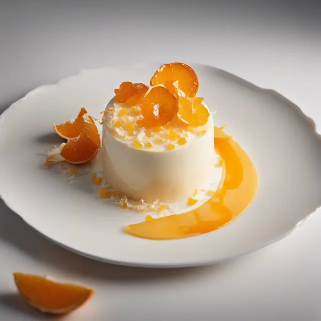 Foto de Creamy Orange and Coconut Mousse