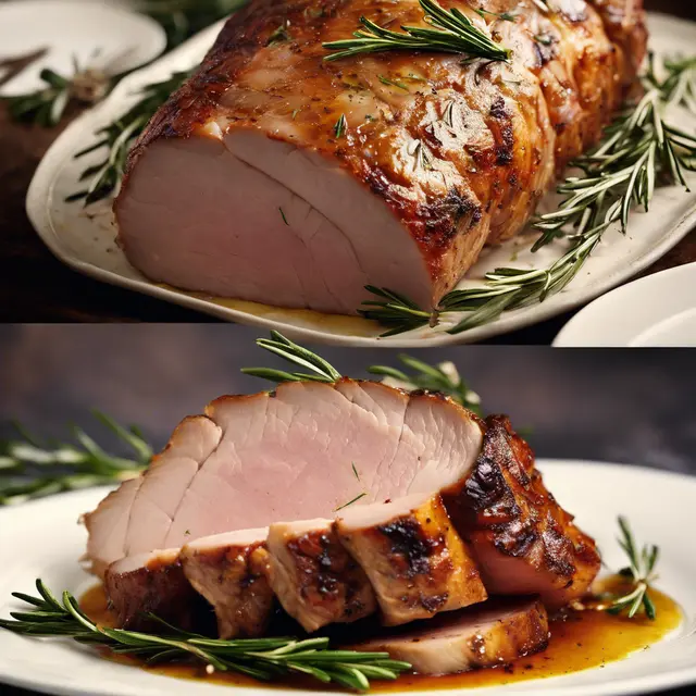 Foto de Pork Loin Roast with Rosemary