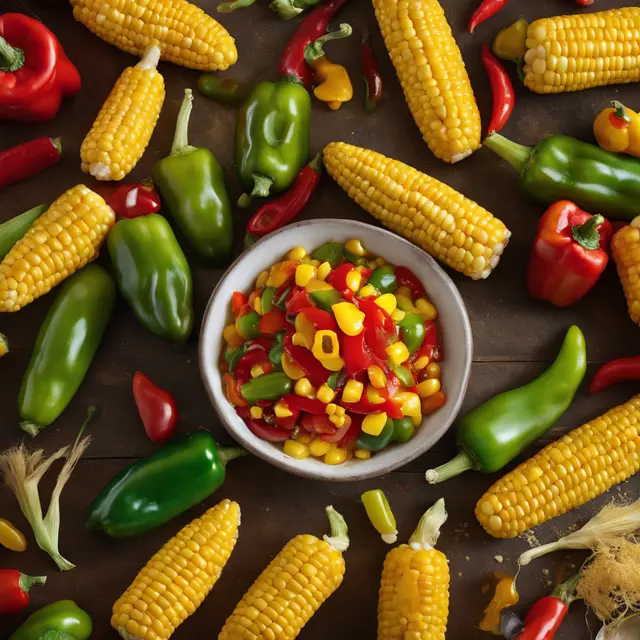 Foto de Sweet Corn and Pepper Preserve