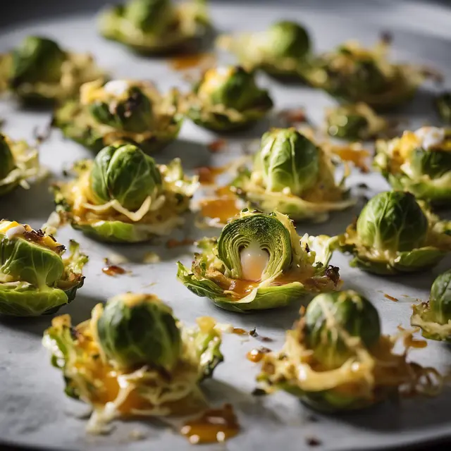 Foto de Flower-of-Brussels Sprouts with Egg Nests