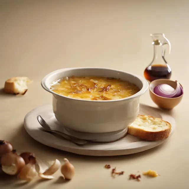 Foto de Onion Gratin Soup