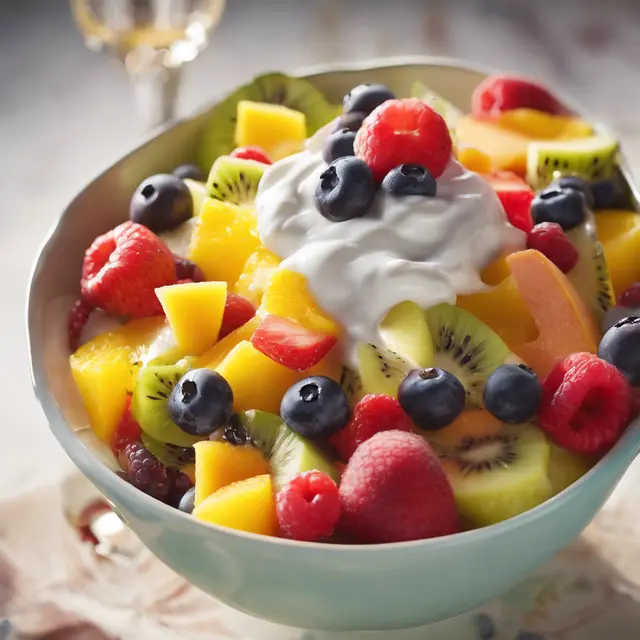 Foto de Fruit Salad with Yogurt