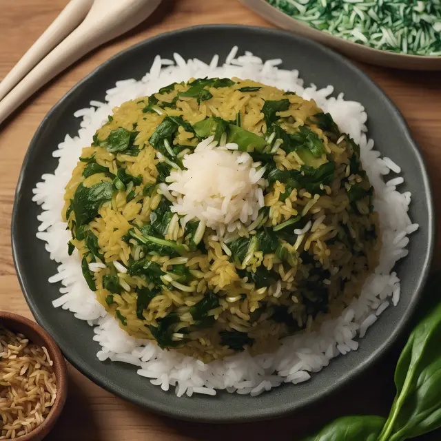 Foto de Spinach Rice