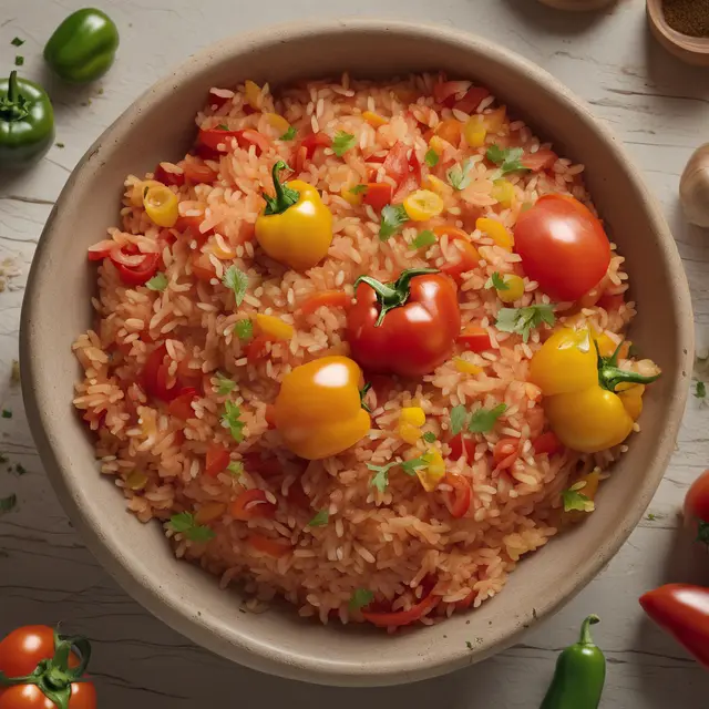 Foto de Pepper and Tomato Rice