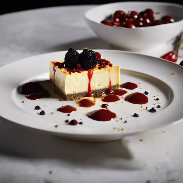 Foto de Peppered Cheesecake Quadrads