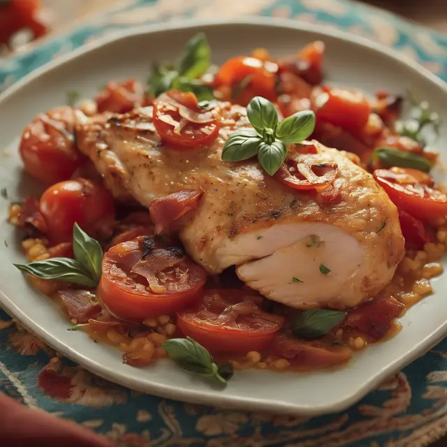 Foto de Chicken with Tomato and Basil