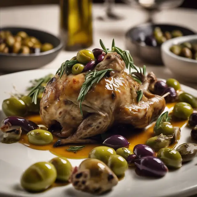 Foto de Quail with Olives