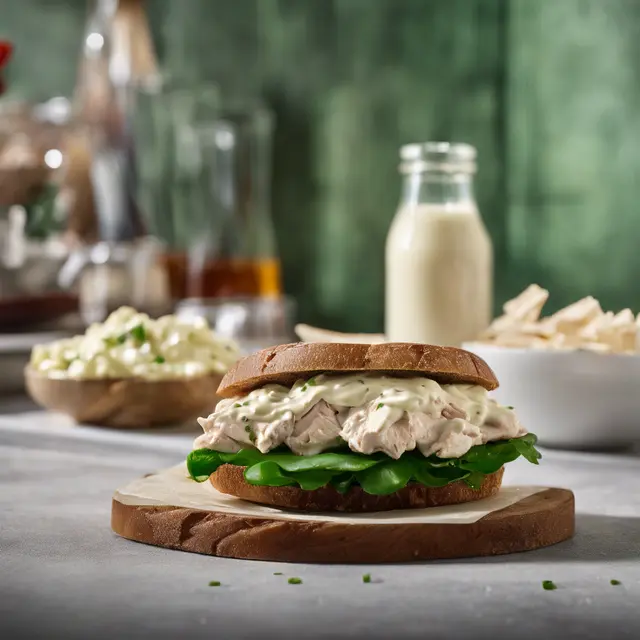 Foto de Creamy Chicken Sandwich with Mayo