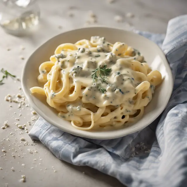 Foto de Gorgonzola Pasta with Cheese Sauce