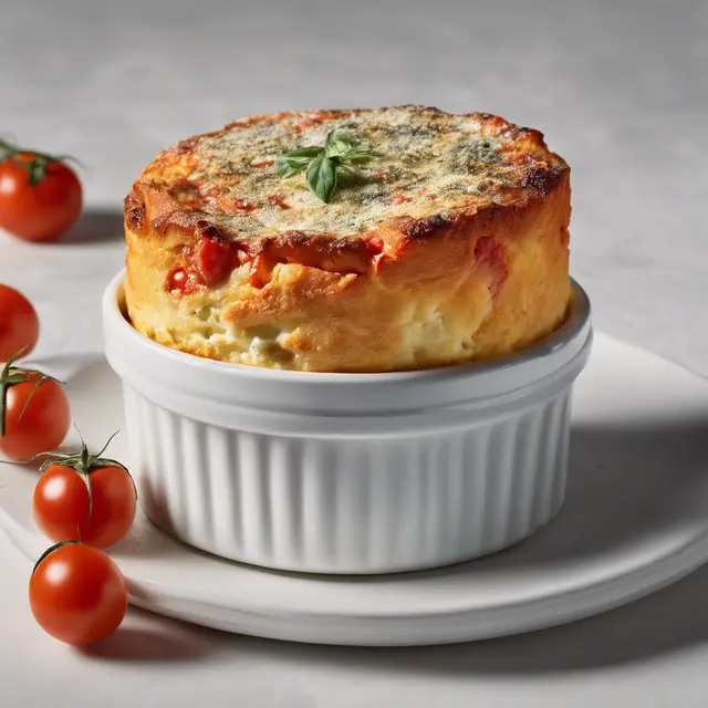 Foto de Gorgonzola and Tomato Soufflé