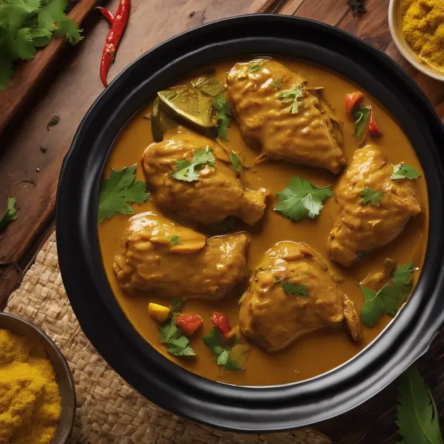 Foto de Chicken Curry and Manjericao Recipe