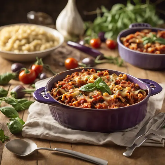 Foto de Eggplant Macaroni Casserole