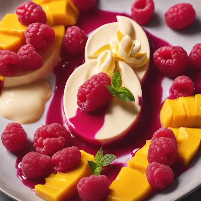 Foto de Raspberry and Mango Cream