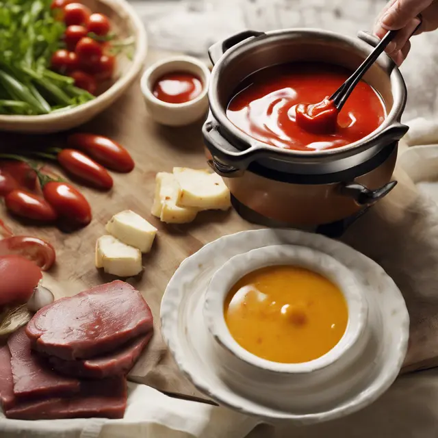 Foto de Ketchup-Based Fondue Sauce