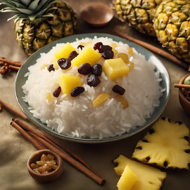 Foto de Rice with Raisins and Pineapple