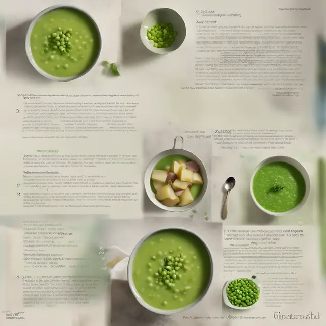 Foto de Cold Pea and Potato Soup