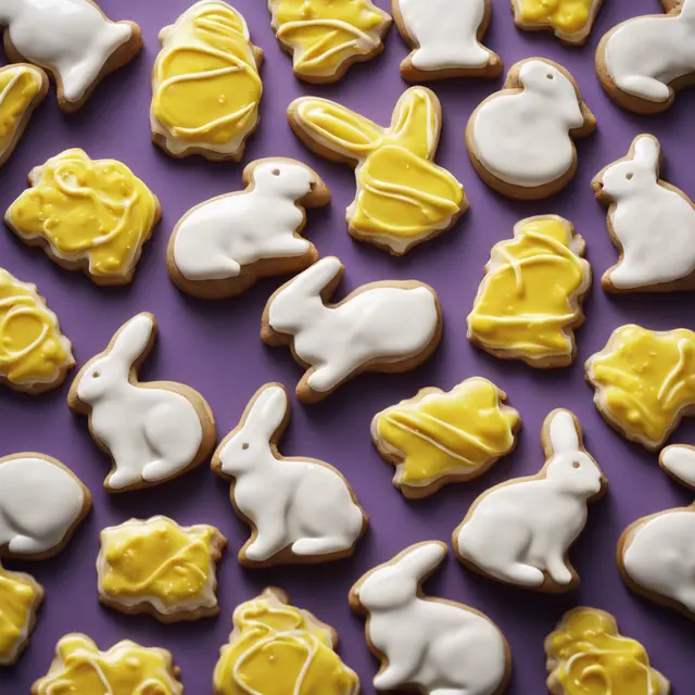 Foto de Decorative Glaze for Cookies and Rabbit-shaped Treats