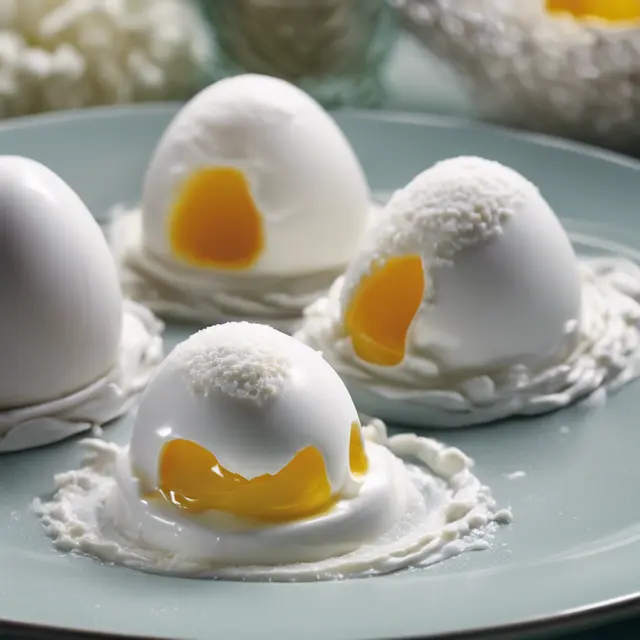 Foto de White Meringue Egg