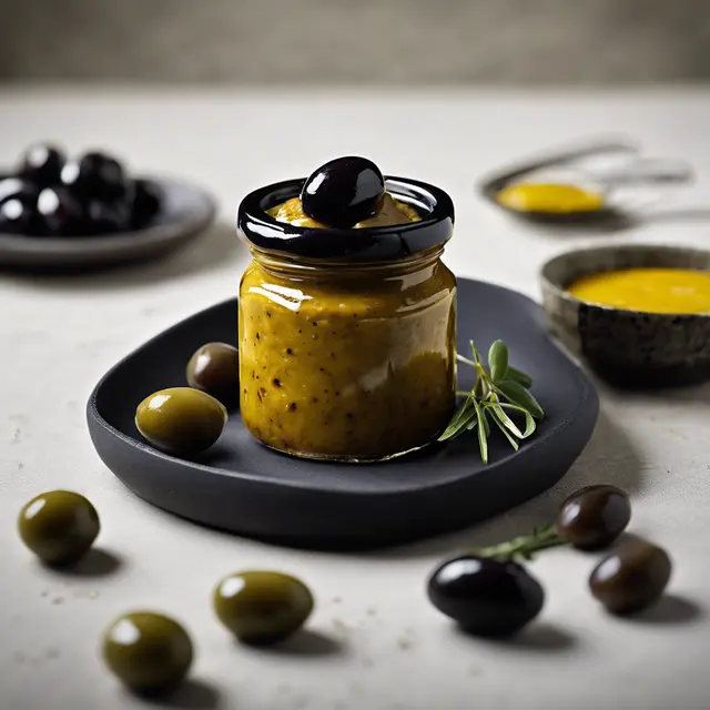 Foto de Black Olive and Mustard Spread