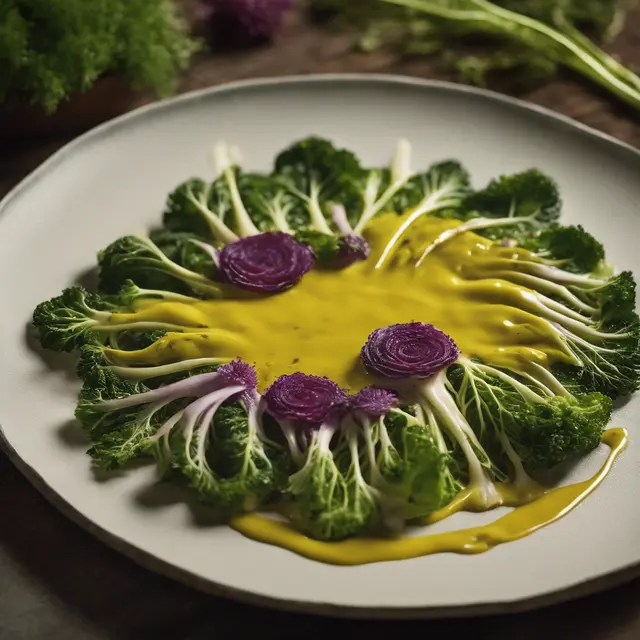 Foto de Flower Sprouts with Mustard Sauce