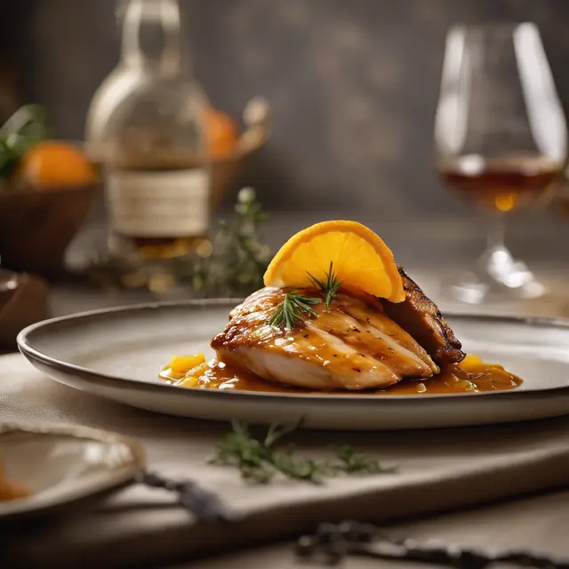 Foto de Chicken Breast with Orange and Whiskey