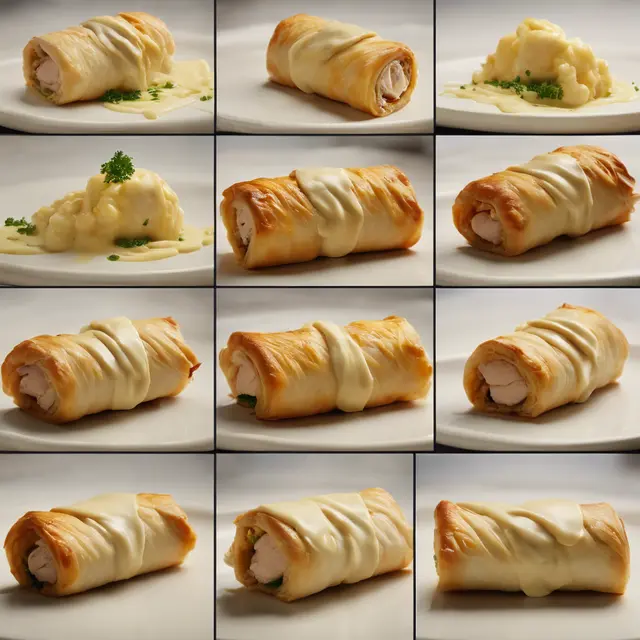 Foto de Chicken Roll with Pastry Cream