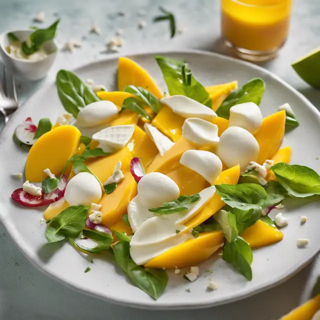 Foto de Mango and Mozzarella Salad