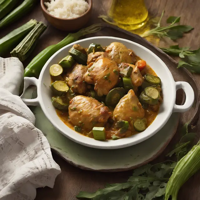 Foto de Chicken with Okra