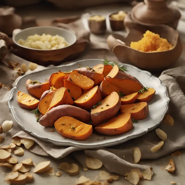 Foto de Roasted Sweet Potatoes with Garlic