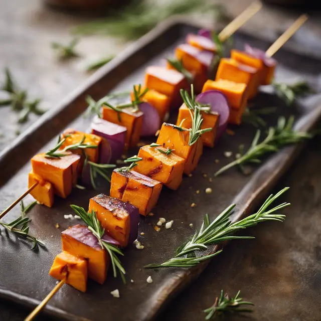 Foto de Sweet Potato Skewers with Rosemary