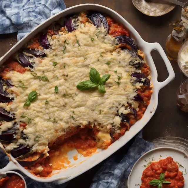 Foto de Eggplant, Rice, and Cheese Casserole