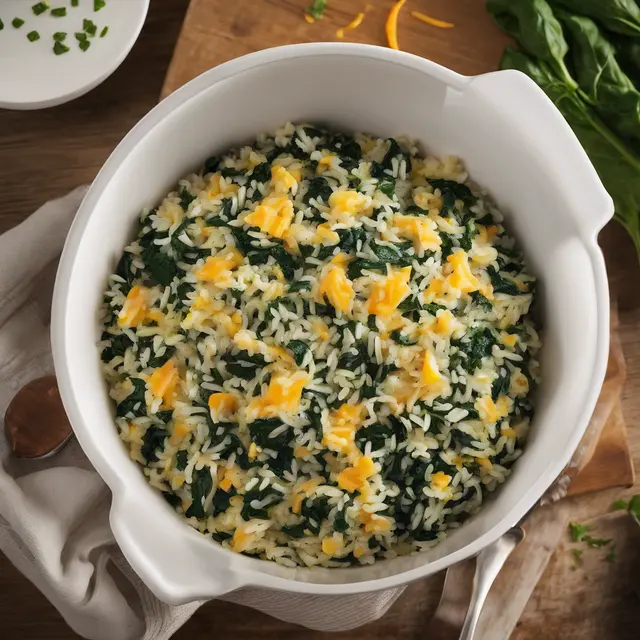 Foto de Baked Spinach Rice