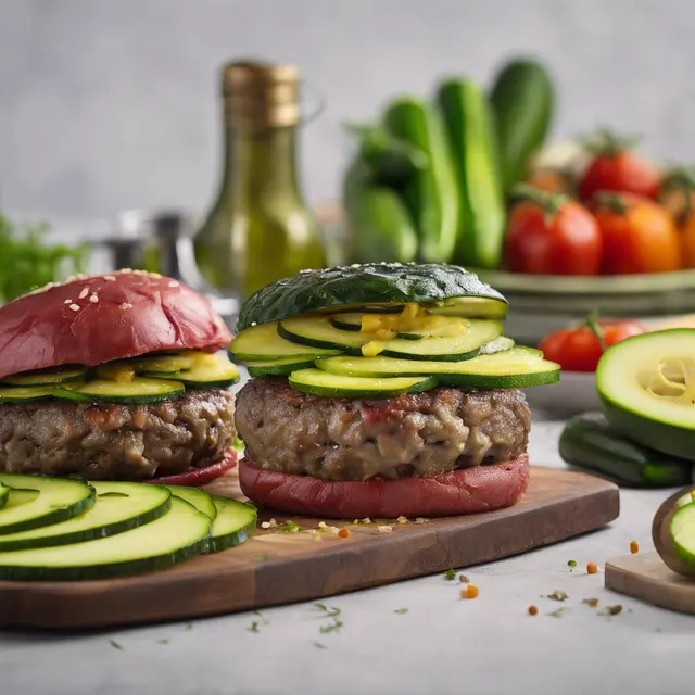 Foto de Stuffed Burger with Zucchini