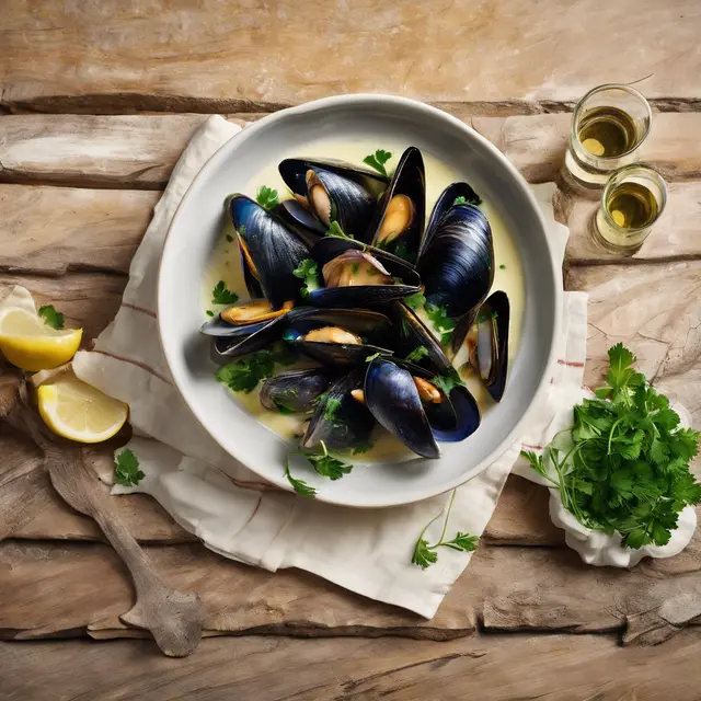 Foto de Wine Steamed Mussels