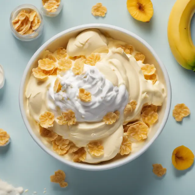 Foto de Frozen Banana Cream with Cornflakes