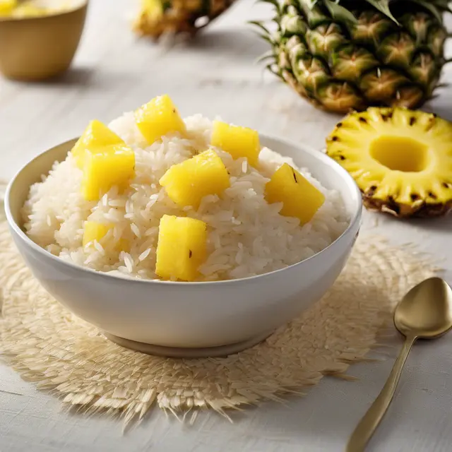 Foto de Whole Grain Rice with Pineapple