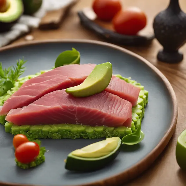 Foto de Fresh Tuna with Avocado