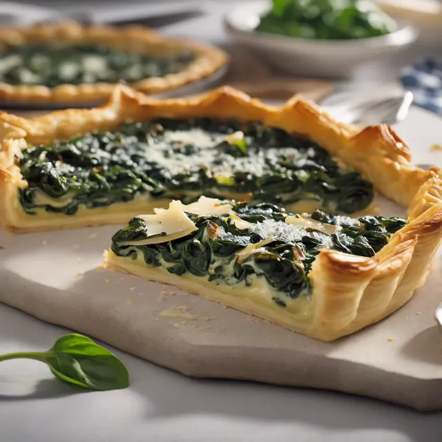 Foto de Spinach and Cheese Tart