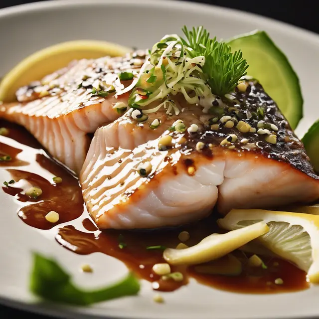 Foto de Fish with Sesame Sauce