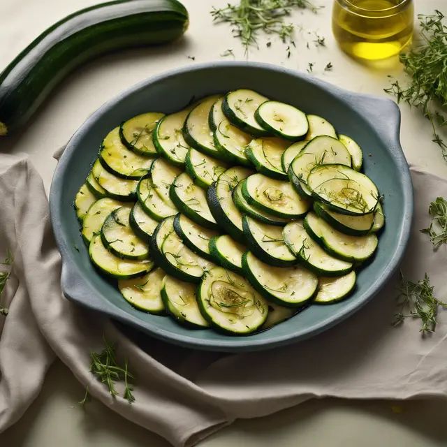 Foto de Zucchini with Thyme