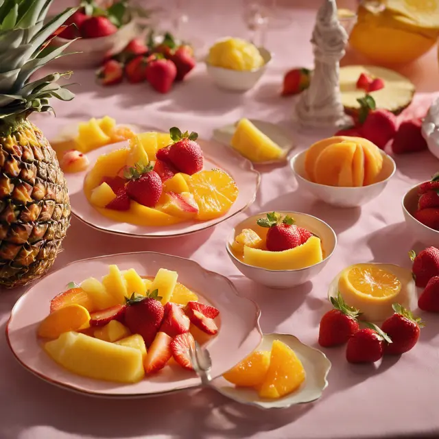 Foto de Warm Fruit au Cointreau