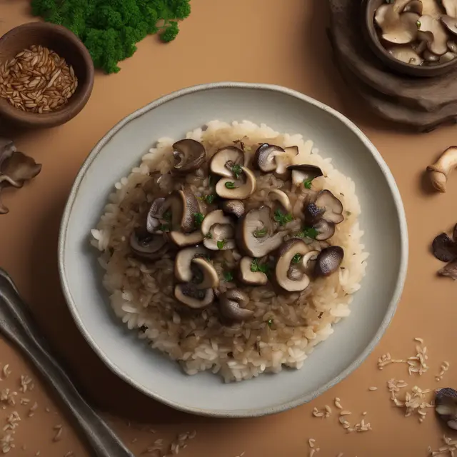 Foto de Oven-Baked Mushroom Rice