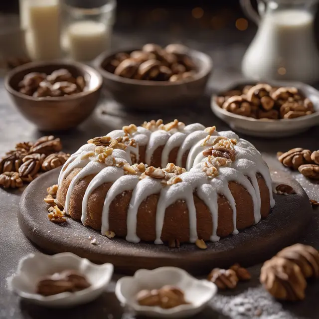 Foto de Crescent Walnut Cake