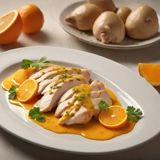 Foto de Chicken with Orange Sauce