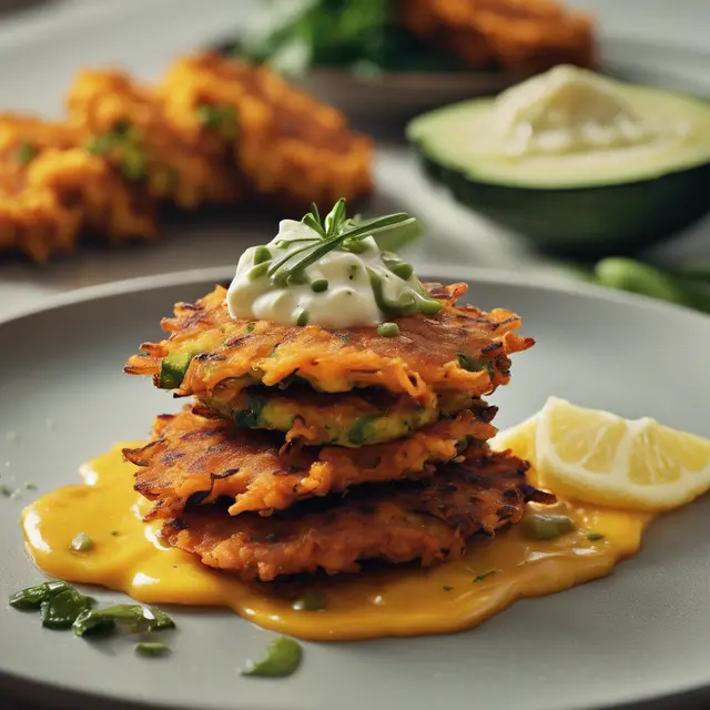 Foto de Sweet Potato and Zucchini Fritters